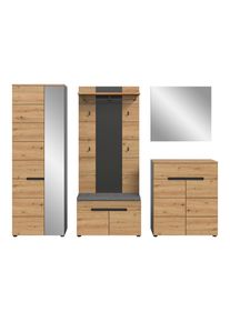 Vestiaire combin&eacute; 6 &eacute;l&eacute;ments GOBA