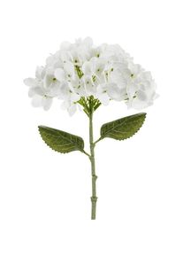 partydeco, Kunstpflanzen, K&uuml;nstliche Hortensie - Weiss (35 cm)