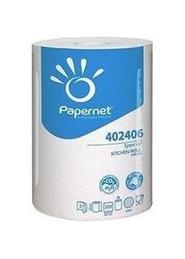 Nenurodyta Hand towel rolls, paper, Papernet Special, 2-Ply, 60m, celiuliozė, white, (1pcs), Haushaltspapier, Weiss