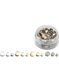 DONAU 750 Nieten 3 Gr&ouml;ssen 4 Farben/Gl&auml;nzend