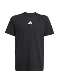 Adidas, Unisex, Sportshirt, Kid's Essentials T-Shirt (152), Weiss, Schwarz, 152
