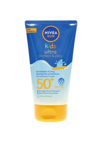 Nivea, Sonnencreme, Sun Kids Ultra Protect & Play SPF 50+ Lotion 150ml - Moisturising for Kids (Sonnencreme, SPF 50+, 150 ml)