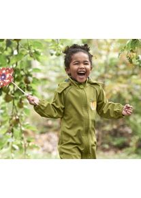 Tchibo - Kleinkind-Softshell-Einteiler - Gr. 110/116 - olivgr&uuml;n