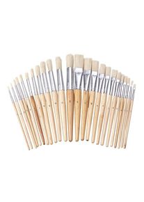 Colorations - Wooden Brushes 24 pcs.