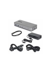 StarTech.com - docking station - USB-C 3.2 Gen 2 - 2 x DP - 1GbE