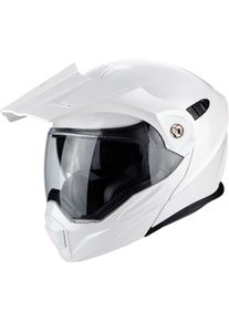Scorpion ADX-1 Solid, kask typu flip-up , kolor: biały , rozmiar: XS