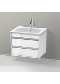 Duravit Ketho Meuble avec vasque ME by Starck, 2 tiroirs, 233663AA00+KT642802222,