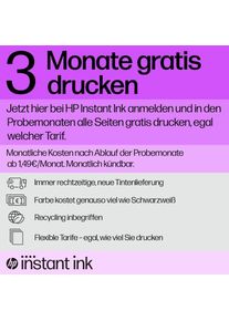 HP Tintenpatrone &raquo;301&laquo; 3 Probemonate gratis* drucken