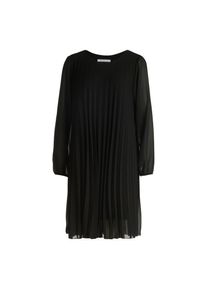 BETTY & CO Betty&Co Chiffonkleid &raquo;Chiffonkleid mit Plissee&laquo; schwarz, Gr&ouml;&szlig;e S