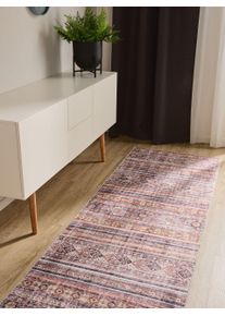 benuta Basic Runner George Multicolour/Pink 80x240 cm - Hallway Runners