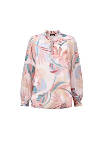 GOLDNER Schlupfbluse &raquo;Luftige Bluse mit R&uuml;schen-Details&laquo; R&uuml;schen-Details bunt, Gr&ouml;&szlig;e 46