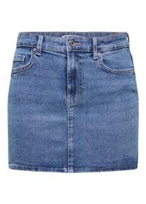 Jeansrock Only "ONLMATILDA MINI SKIRT DNM", Damen, Gr. L, medium blau denim, Denim/Jeans, Obermaterial: 70% Baumwolle, 29% Polyester, 1% Elasthan, unifarben, schmal mini, R&ouml;cke Jeansrock, Baumwollmischung, schmal geschnitten