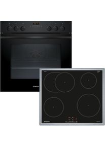 Constructa Induktions Herd-Set "CX5HI603", Energieeffizienz: A+, schwarz, Herdsets, Induktions Herd-Set
