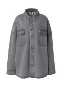 Karo Kauer, Damer, Bluse, Gr&aring;, St&oslash;rrelse 40