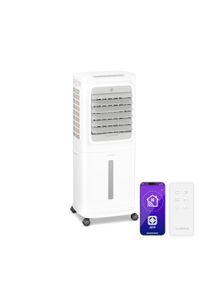 Klarstein Breezcube intelligens l&eacute;ghűtő v&iacute;zhűt&eacute;ssel | 340 m&sup3;/h | 10 l | 30 m&sup2; | 3 &uuml;zemm&oacute;d | 50 W