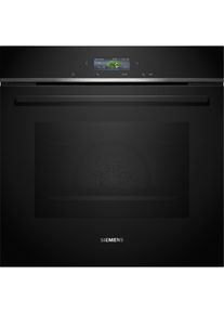 Siemens, Pyrolyse Backofen iQ700 &raquo;HB772A1B1&laquo; mit Teleskopauszug nachr&uuml;stbar, schwarz,