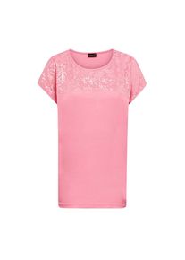 GOLDNER, Damen, Hemdbluse &raquo;Pflegeleichte Bluse mit 3/4-Arm&laquo; Mit offenem Kragen, hellblau / melba / gemustert, 40, Top Preis-Leistungs-Verh&auml;ltnis