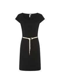 Ragwear, Damen, Minikleid &raquo;LILITHE O&laquo; mit Taillen-Bindeg&uuml;rtel, BLACK, N-Gr, M - N-Gr, BLACK, Vegan, von PETA verifiziertes Kleid von Ragwear