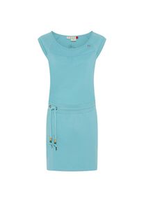 Ragwear, Damen, Minikleid &raquo;PENELOPE UNI O&laquo;, AQUA, N-Gr, L - N-Gr, AQUA, Vegan, von PETA verifiziertes Kleid von Ragwear
