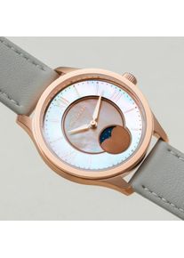 Holzkern; Wood Watch Moonray (Nacre/Grey), Women, Natural wood