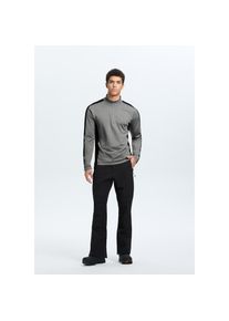 Icepeak, Herren, Funktionsshirt &raquo;Icepeak FLEMINTON&laquo; sportlicher Stil, mit Stehkragen, hoch geschlossener Ausschnitt, LEAD-GREY, XXL, LEAD-GREY, Ideal 