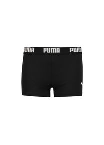 Badehose Puma "Puma SWIM BOYS LOGO TRUNKS", Jungen, Gr. 116, N-Gr, schwarz, Obermaterial: 80% Polyamid, 20% Elasthan, Badehosen Badehose, mit elastischem Bund, f&uuml;r Boys, Logoschriftzug