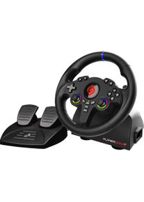 Subsonic Superdrive 220 RS-5 (PC, PS4, PS5, Switch, Switch 2, Xbox One S, Xbox Series S, Xbox Series X), Gaming Controller, Schwarz, Mehrfarbig