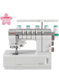 Janome Cover Pro 3000 PROFESSIONAL, N&auml;hmaschine, Weiss