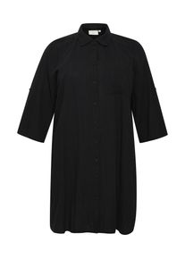 Kaffe Curve Damer Tunika 'Paula' sort St&oslash;rrelse 7XL