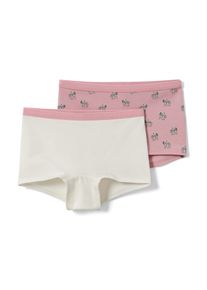 Tchibo - 2 Kinder-Pantys - Gr. 98/104 - schwarz/print