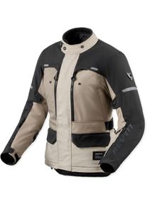 Revit Outback 5 H2O, textile jacket waterproof women , color: Beige/Black , size: 38