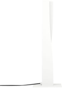 Eglo Tischleuchte "BOLOGNANO-Z Tischlampe - Alu, Stahl - LED - 9W - IP20", wei&szlig; (grau), 1, H: 48cm, 1 Stk., Leuchten, Nachttischlampe, Schreibtischleuchte, Leselampe, L6,5 x B2,5 x H48 cm, Tischleuchte