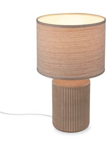BRILONER LEUCHTEN Tischleuchte "INO Tischlampe", braun, Leuchten, Tischleuchte