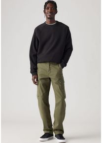 Levi's Cargohose LEVI'S "Levi's XX Cargo Taper Hose", Herren, Gr. 38, L&auml;nge 32, gr&uuml;n (olive night), Obermaterial: 98% Baumwolle, 2% Elasthan, unifarben, regular fit kn&ouml;chellang, Hosen Cargohose, mit Cargo Taschen
