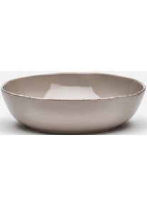 Schale Van Well "Salatschale Urban, 29,5 cm, 2 St&uuml;ck", braun, H:8,1cm &Oslash;:29,5cm, Steinzeug, Sch&uuml;sseln, Schale, sp&uuml;lmaschinengeeignet