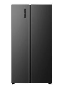 HISENSE Side-by-Side "MS91558", Energieeffizienz: C, schwarz inox, B:91,1cm H:178,6cm T:61,5cm, K&uuml;hlschr&auml;nke, MultiAirFlow-System, Side-by-Side