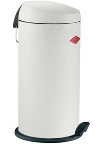 M&uuml;lleimer Wesco "Capboy Maxi", wei&szlig;, B:30cm H:60cm T:30cm, Stahlblech, M&uuml;lleimer, M&uuml;lleimer, Tretabfallsammler, 22 Liter