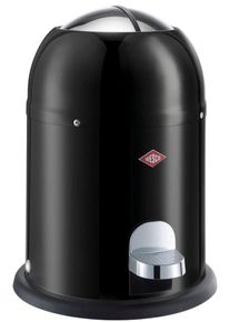 Kosmetikeimer Wesco "Mini Master", schwarz, B:26,4cm H:36cm T:26,4cm, Stahlblech, M&uuml;lleimer, Kosmetikeimer, 6 Liter