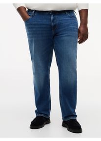 Tommy Hilfiger Big & Tall Gerade Jeans "REGULAR MADISON", Herren, Gr. 40, L&auml;nge 30, blau (cobalt blau), Denim/Jeans, Obermaterial: 99% Baumwolle, 1% Elasthan, TOMMY HILFIGER BIG & TALL, unifarben, regular fit lang, Jeans Gerade Jeans, Regular fit, Gro&szlig;e Gr&ouml;&szlig;en