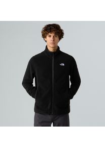 Fleecejacke The North Face "M GLACIER FLEECE JACKET", Herren, Gr. L, schwarz (tnf schwarz), Fleece, Obermaterial: 100% Polyester, normal, Jacken Fleecejacke, f&uuml;r Outdoor-Aktivit&auml;ten, atmungsaktiv, w&auml;rmeisolierend