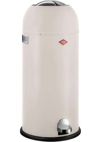 M&uuml;lleimer WESCO "Kickmaster Maxi", beige (sand matt), B:37,5cm H:83cm T:37,5cm, Stahlblech, M&uuml;lleimer, M&uuml;lleimer, Abfallsammler mit D&auml;mpfer, 40 Liter