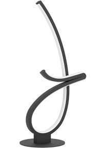 Eglo Tischleuchte "CARDONCITO Tischlampe - Stahl - LED - 12W - IP20", schwarz, 1, H: 46cm, 1 Stk., Leuchten, Nachttischlampe, Schreibtischleuchte, Leselampe, L22 x B14 x H46 cm, Tischleuchte