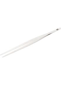 Kochpinzette HENSSLERS "HENSSLERS Brat- und Wendepinzette", silber (silberfarben), B:2cm H:1cm L:30cm, Edelstahl, K&uuml;chenzangen, Kochpinzette, Edelstahl