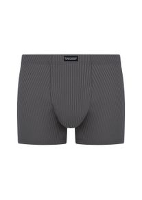 Boxer Bruno Banani "ANTISTRESS 2.0", Herren, Gr. M, anthrazit, Single Jersey, Obermaterial: 90% Polyamid, 10% Elasthan, k&ouml;rpernah, Unterhosen Boxer, ohne Eingriff, elastisch, leichtes Streifen-Design