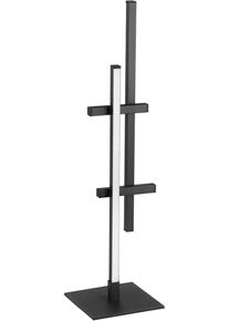 Eglo Tischleuchte "TREPILIANO Tischlampe - Alu, Stahl - LED - 6,5W - IP20", schwarz, 1, H: 47cm, 1 Stk., Leuchten, Nachttischlampe, Schreibtischleuchte, Leselampe, L12 x B12 x H47 cm, Tischleuchte