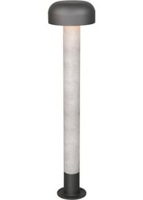 Trio LEUCHTEN Au&szlig;en-Stehlampe "FRASER, Outdoor Stehleuchte H&ouml;he 85cm, exkl 1x E27 max 10W, IP54", grau, 1, &Oslash; 19cm H: 84,5cm, 1 Stk., Leuchten, Stehlampe Garten Terrasse, &Oslash; 19cm H&ouml;he 85cm, wechselbares Leuchtmittel, Au&szlig;en-Stehlampe