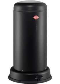 M&uuml;lleimer Wesco "Baseboy", schwarz (mattschwarz), B:36,2cm H:63,5cm T:36,2cm, Stahlblech, M&uuml;lleimer, M&uuml;lleimer, Abfallsammler mit D&auml;mpfer + D&auml;mpferhalterung 20 Liter