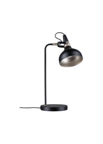 Paulmann Tischleuchte "Juna", schwarz (schwarz matt, champagner), 1, H: 51cm, 1 Stk., Leuchten, E14, 1-flammig, dimmbar, Tischleuchte