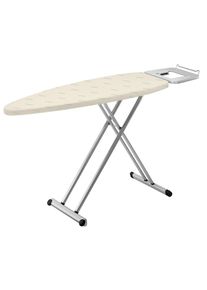B&uuml;gelbrett Rowenta "Pro Comfort", metallfarben, beige, B:47cm T:172,5cm, B&uuml;gelbretter, B&uuml;gelbrett, extra-stabiles Design, bis zu 40 kg belastbar, h&ouml;henverstellbar