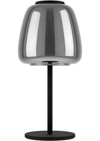 Eglo Tischleuchte "ALFERO-Z Tischlampe - Stahl - LED - 7,7W - IP20", silber (schwarz), 1, &Oslash; 16,5cm H: 34,5cm, 1 Stk., Leuchten, Nachttischlampe, Schreibtischleuchte, Leselampe, H34,5 x &Oslash;16,5 cm, Tischleuchte
